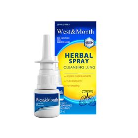 West&Month Organic Herbal Nasal Spray To Nasal Congestion, Itchy, Runny Nose And Sneezing Herbal Spray