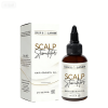 Bask & Lather Scalp Stimulator Hair Growth Oil, Cold Pressed Mint and Rosemary Blend with Grapeseed for Hair Growth, Organic Natural Leave in