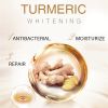 3pcs/set Turmeric Face Care Sets Facial Acne Cleansing Cream Anti-Aging Serum Remover Dark Spots Whitening Facial Oils Skin Care