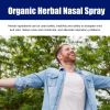West&Month Organic Herbal Nasal Spray To Nasal Congestion, Itchy, Runny Nose And Sneezing Herbal Spray