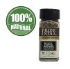 Pride of India – Black Pepper Ground – Ideal for Gourmet Dishes/ Soups/ Stews/ Rubs – Fresh & Preservatives Free – Warming Spice – Easy to Use – 1.65