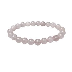 Women's Fashion Simple Rose Stone Bracelet (Option: Pink)