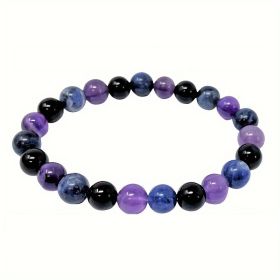 Purple Beaded Bracelet Bracelet (Option: Purple)